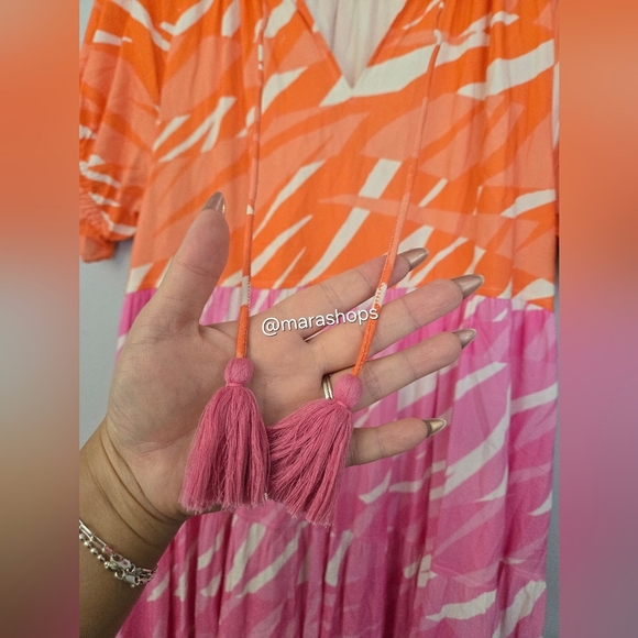 Briton Court Sadie Zebra Maxi Dress - Picture 4 of 8